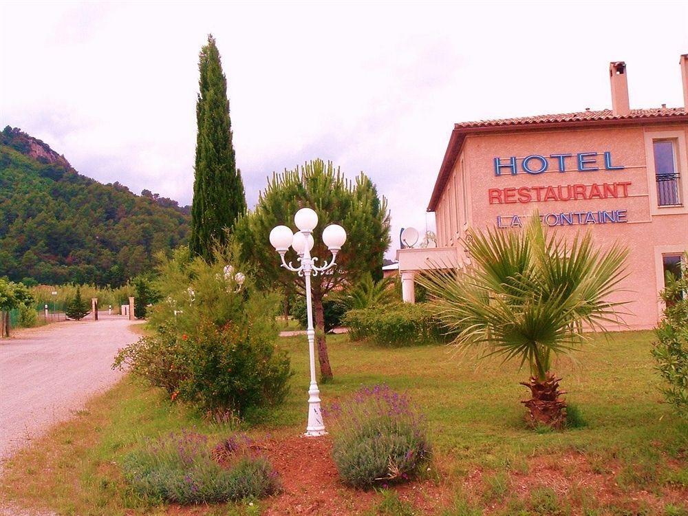 La Fontaine Hotel Vidauban Bagian luar foto