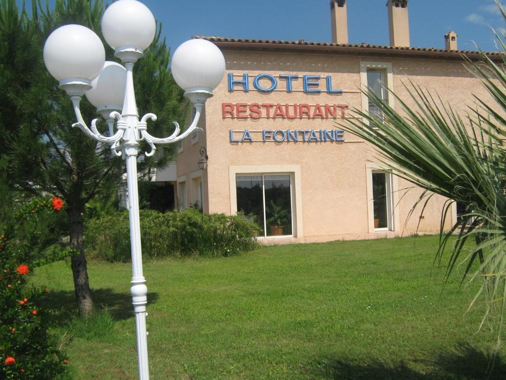 La Fontaine Hotel Vidauban Bagian luar foto