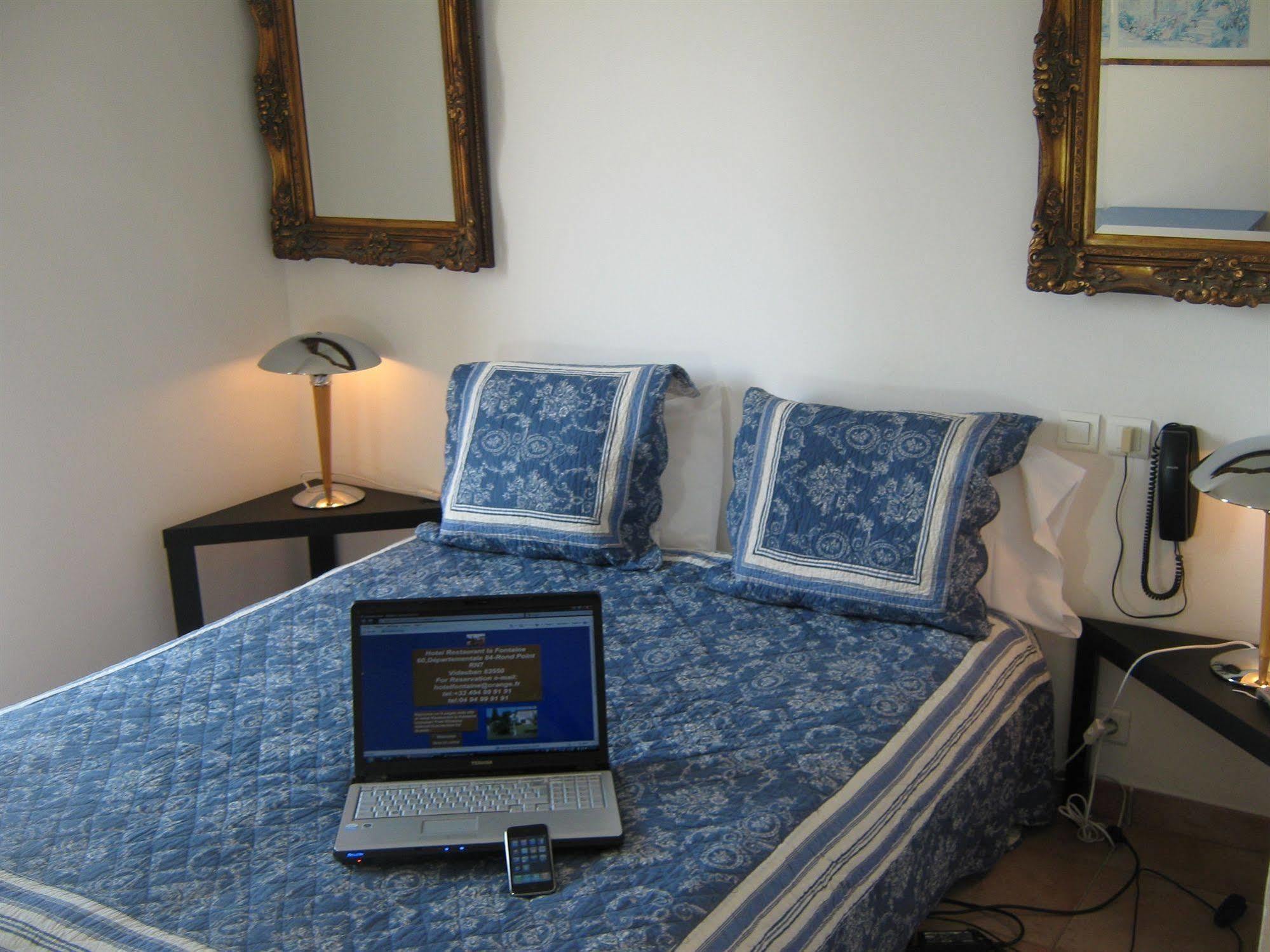La Fontaine Hotel Vidauban Bagian luar foto