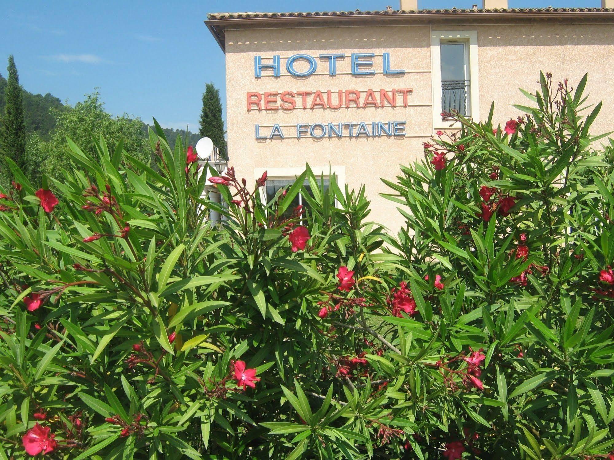 La Fontaine Hotel Vidauban Bagian luar foto