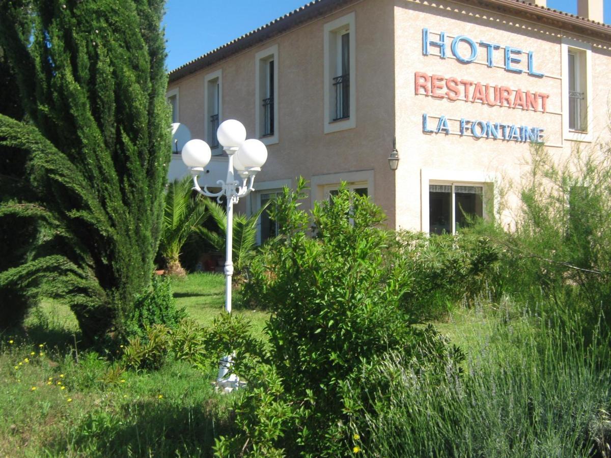 La Fontaine Hotel Vidauban Bagian luar foto